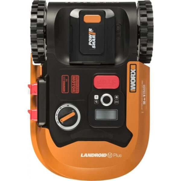 Robot cortacésped WORX Landroid M500 Plus de 20 V con batería, 18 cm/500 m² - Imagen 3
