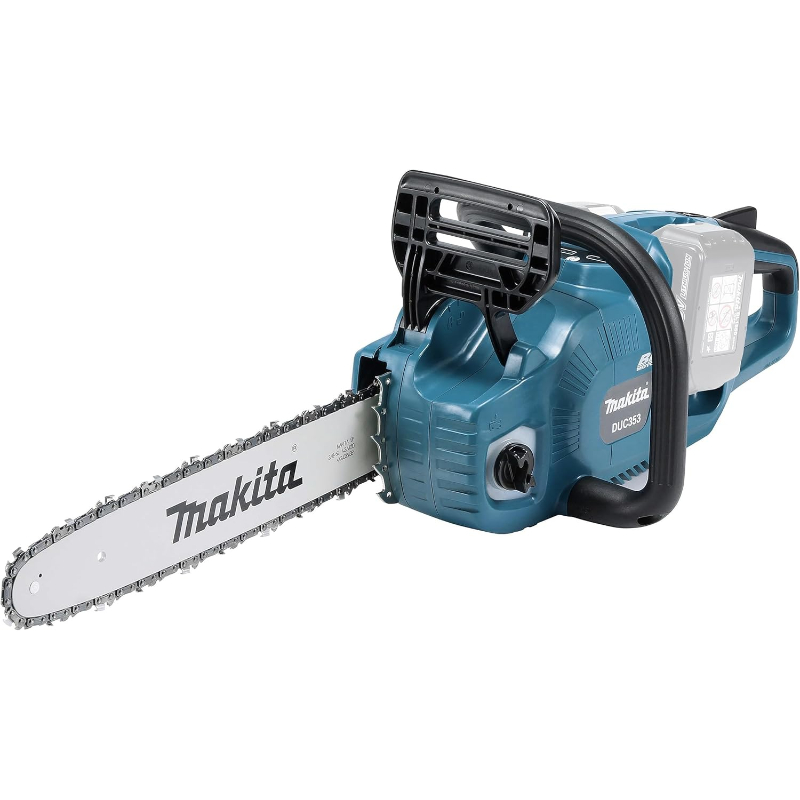 Motosierra inalámbrica Makita DUC353Z 2x 18V, longitud de barra 35cm