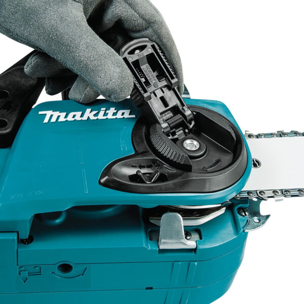 Motosierra inalámbrica Makita DUC353Z 2x 18V, longitud de barra 35cm - Imagen 4