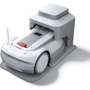 Robot cortacésped ECOVACS GOAT G1-800 Blanco con sistema inteligente de prevención de obstáculos 3D Blanco