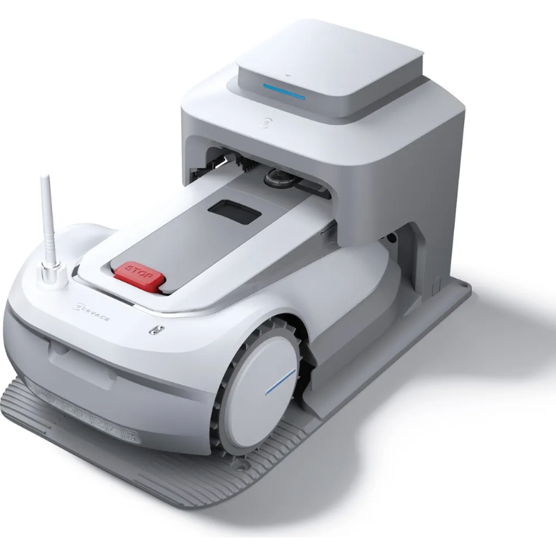 Robot cortacésped ECOVACS GOAT G1-800 Blanco con sistema inteligente de prevención de obstáculos 3D Blanco