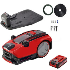 Cortacésped robótico EINHELL Power X-Change FREELEXO CAM 500 (rojo/negro, batería Li-Ion 3,0 Ah, cámara + sensor)