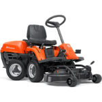 Cortadora frontal Husqvarna R 112C5 con plataforma de corte Combi 85 – modelo 2025