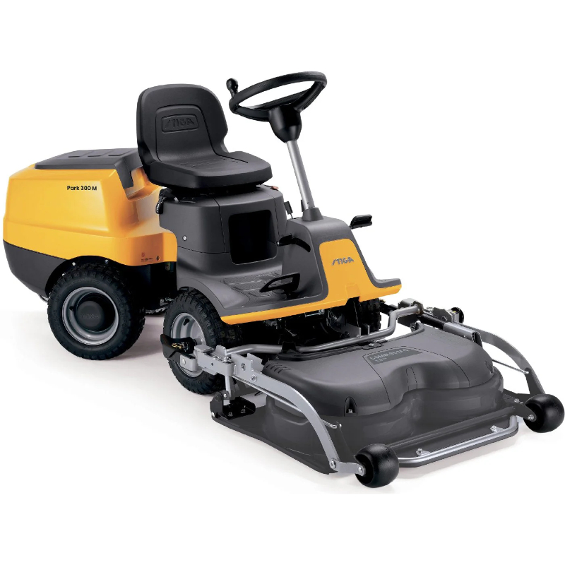Cortadora frontal Stiga Park 300 LC con plataforma 85 MQ (modelo 2025)