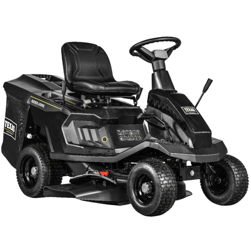 Texas Rider 6500E 3 en 1: Cortadora de césped con recolector de césped
