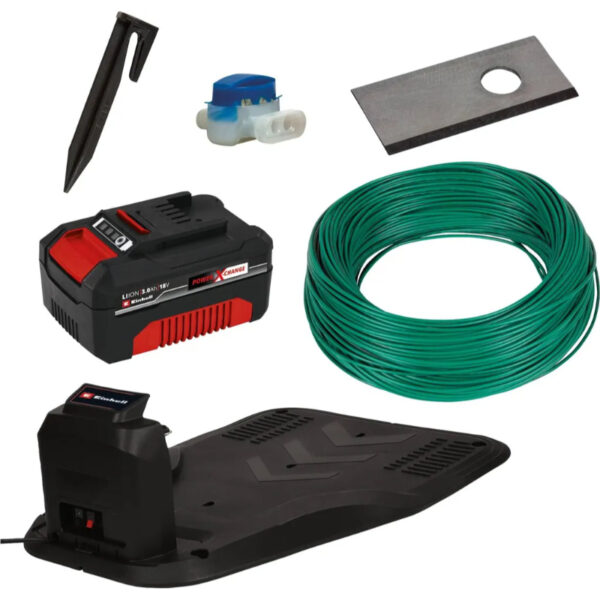 Robot cortacésped Einhell FREELEXO 550 18V 3 Ah Kit de instalación - Imagen 2