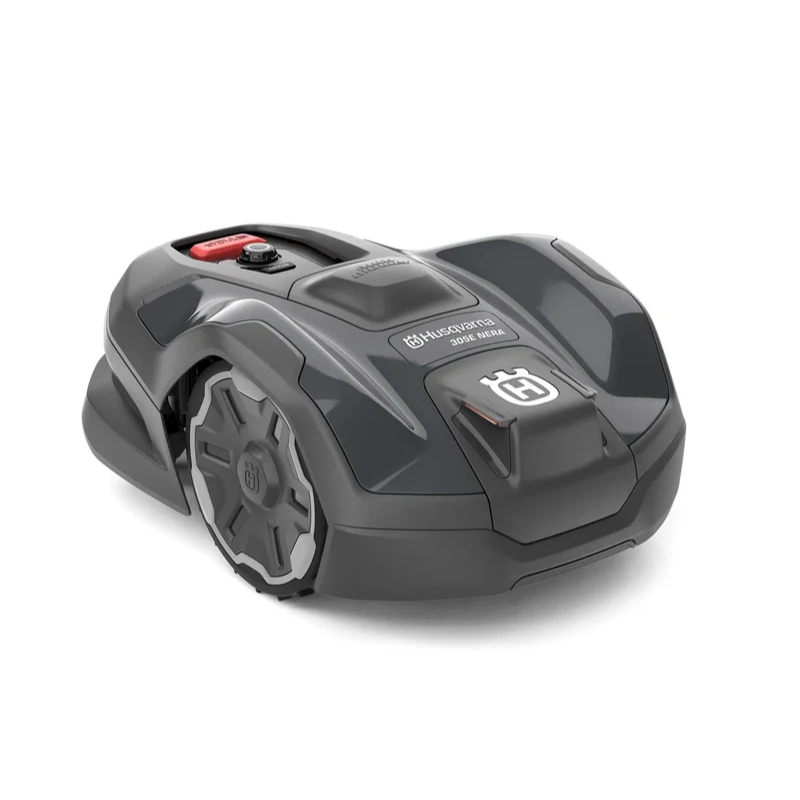 Cortadora de césped automática Husqvarna 305E NERA + garaje gratuito