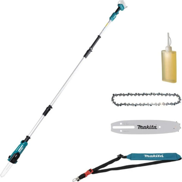 Podadora de pértiga inalámbrica Makita de 18 V sin cargador ni baterías DUA200Z - Imagen 2