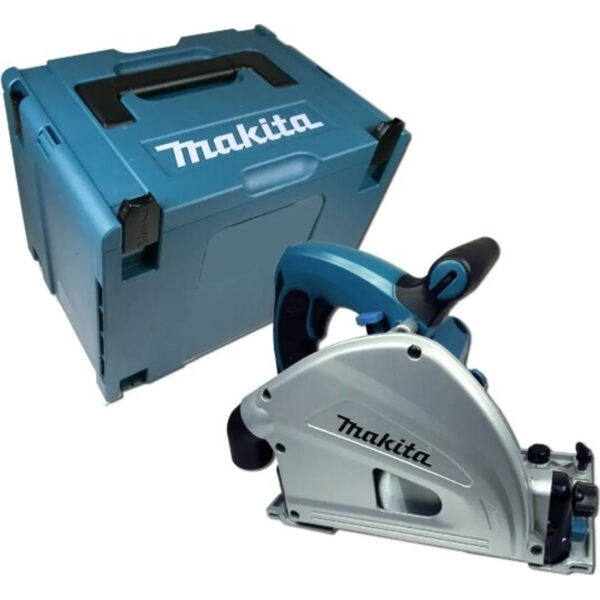 Sierra de inmersión Makita SP6000J1 con riel guía y MAKPAC - Imagen 4