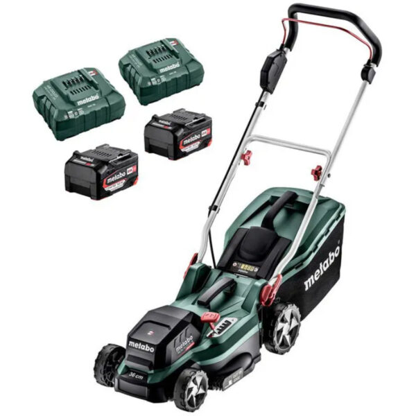Cortadora de césped inalámbrica Metabo RM 36-18 LTX BL 36 - Imagen 2