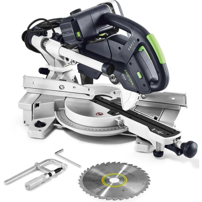 Sierra ingletadora Festool KAPEX KS 60 E, 561683, 1200 W, capacidad de corte hasta 305 mm