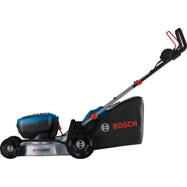 Cortacésped Bosch GRA 18V2-46 Professional, batería, 2x18V, ancho de corte 46cm, recogedor de césped 60 litros - Imagen 3