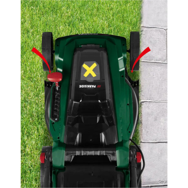 Cortacésped inalámbrico PARKSIDE PRMA 40-Li D2 sin batería ni cargador - Imagen 3