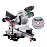 Sierra ingletadora Metabo KGS 216 M Set 1500 W incl. segunda hoja de sierra