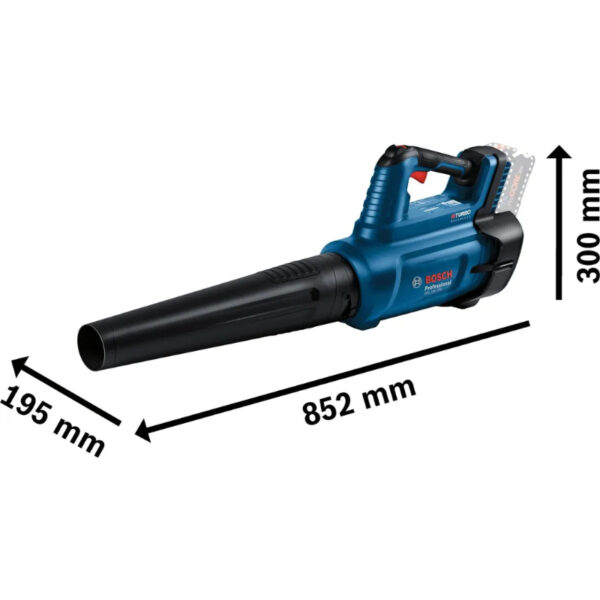 Soplador de hojas Bosch GBL 18V-750, batería, 18 V - Imagen 4