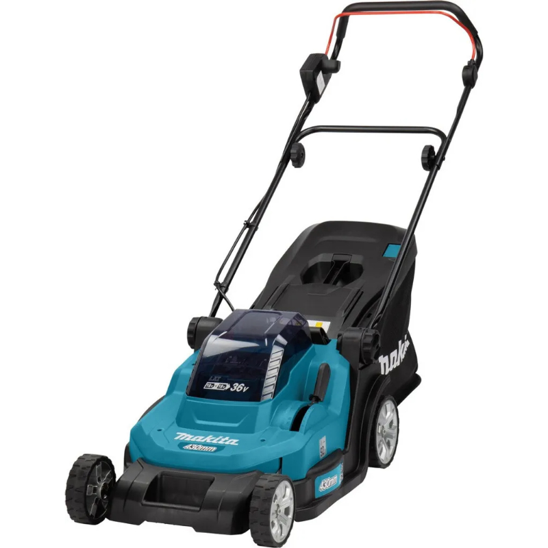 Cortadora de césped inalámbrica Makita LXT 2×18 V 43 cm DLM432CT2