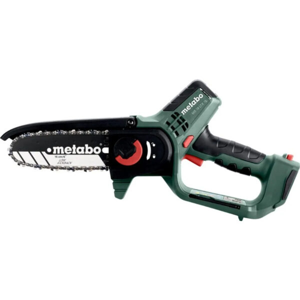 Sierra de podar Metabo MS 18 LTX 15, 600856850, batería, 18 V, longitud de la barra de sierra 15 cm - Imagen 4