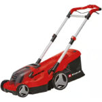 Cortacésped Einhell GP-CM 36/450, batería, 2x 18V / 4Ah, 2 baterías, cargador y recogedor de césped 45L