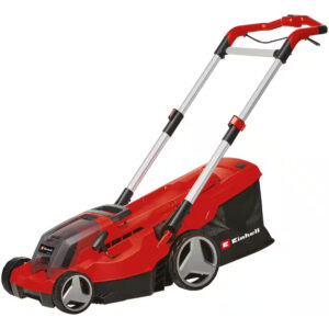 Cortacésped Einhell GP-CM 36/450, batería, 2x 18V / 4Ah, 2 baterías, cargador y recogedor de césped 45L