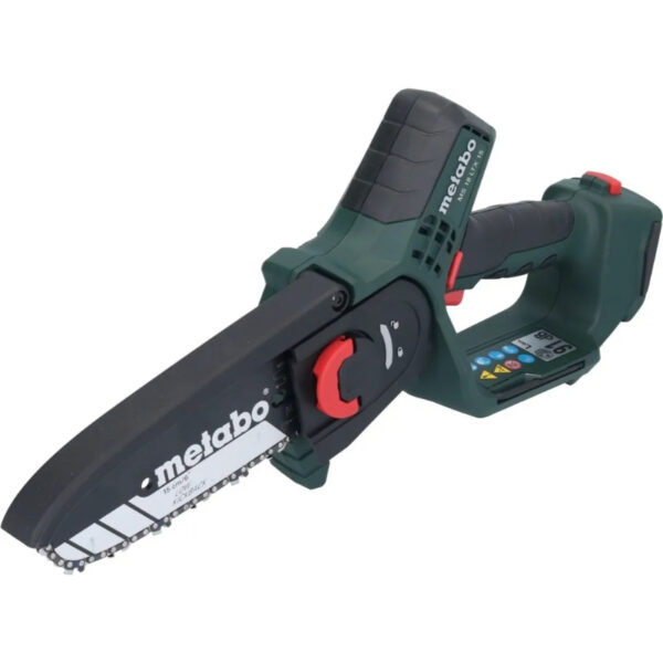 Sierra de podar Metabo MS 18 LTX 15, 600856850, batería, 18 V, longitud de la barra de sierra 15 cm - Imagen 2