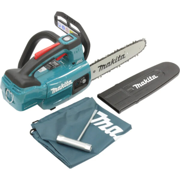 Motosierra inalámbrica Makita DUC254Z de 18 V con mango superior y longitud de barra de 25 cm - Imagen 3