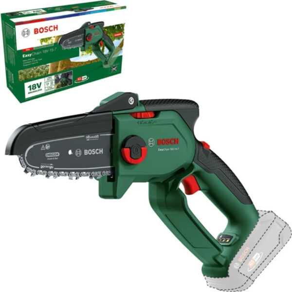 Sierra de árbol inalámbrica Bosch EasyChain 18V-15-7 (sin batería ni cargador) - Imagen 2