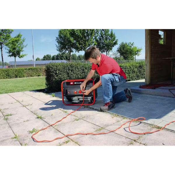 Generador de gasolina EINHELL TC-PG 25/1/E5, generador (negro/rojo, 2,4 kW) - Imagen 2