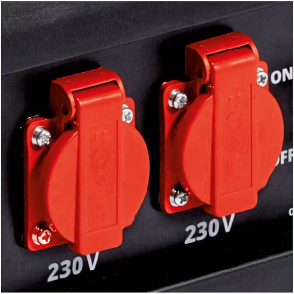Generador de gasolina EINHELL TC-PG 25/1/E5, generador (negro/rojo, 2,4 kW) - Imagen 4