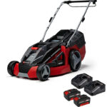 Cortacésped Einhell GE-CM 43 Li M Kit, 3413130, batería, 2x18V/4Ah, 2 baterías